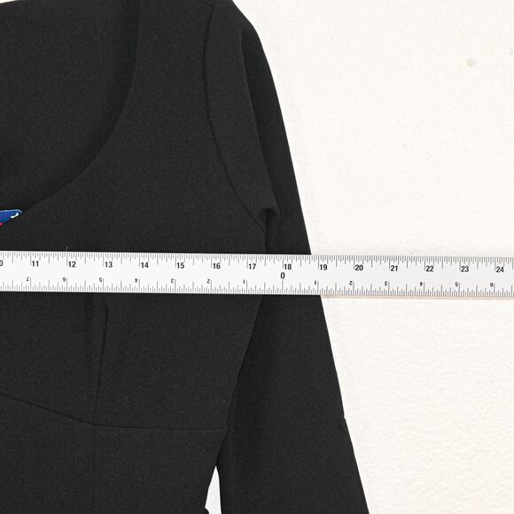 Laura Byrnes Women's Pinup Priscilla Swing Dress in Black Size Medium - Picture 12 of 14